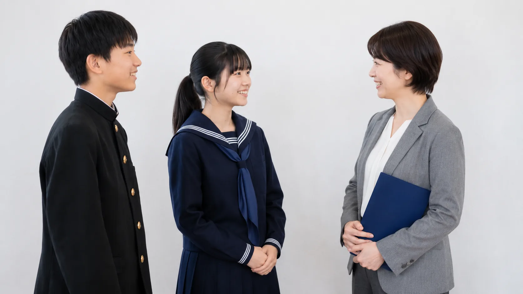 高校説明会や個別相談で入試について確認
