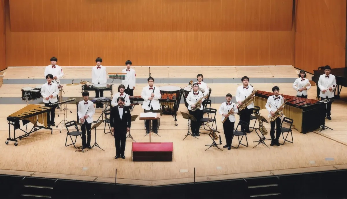 吹奏楽部の活動風景
