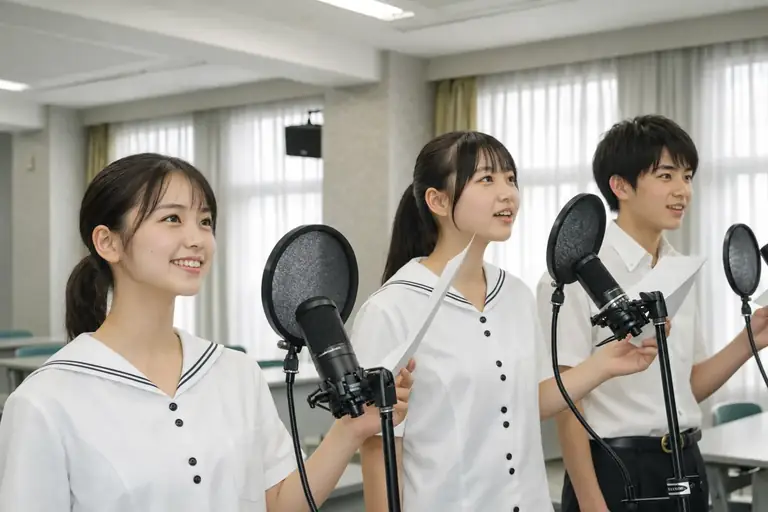 千葉学芸高等学校 芸能コースのボーカルレッスン