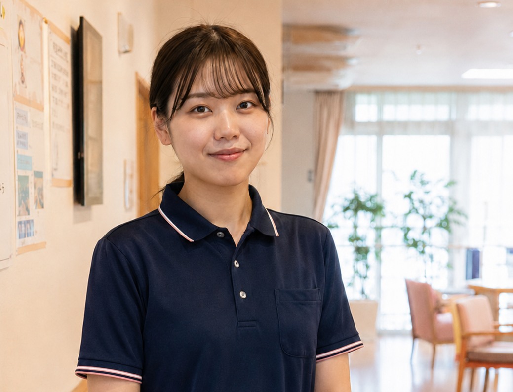 介護施設で働く卒業生 Hさん