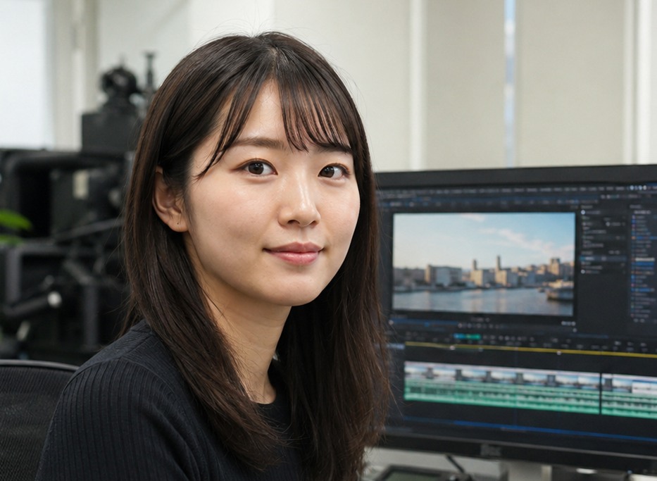映像制作会社で働く卒業生 Aさん
