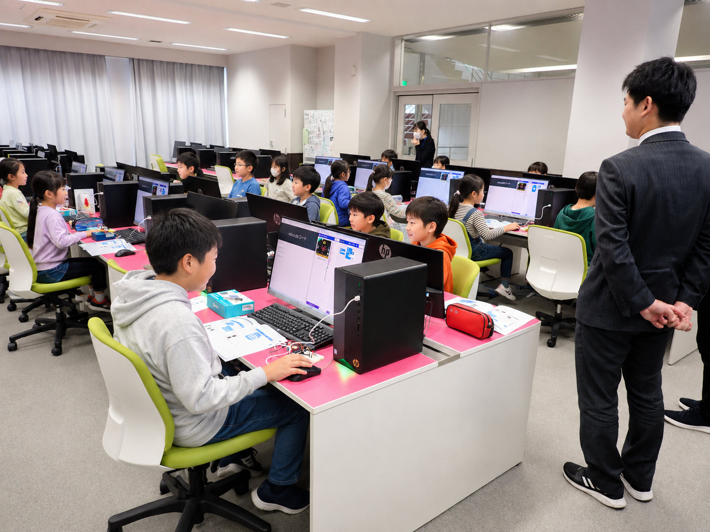 地域の小中学生向けICT講座