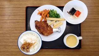 学生食堂のメニュー クリスマスランチ